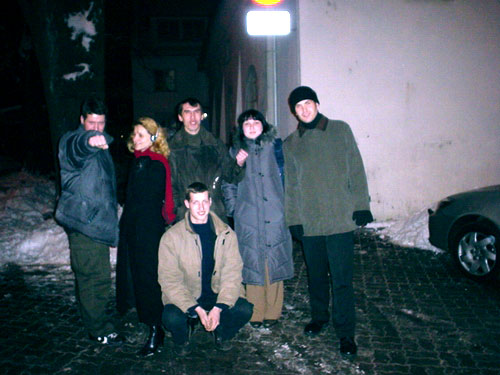  17.01.04: ( ) pokojanoff, scastje, zeljonij, Gulja, peresvet, Barjan